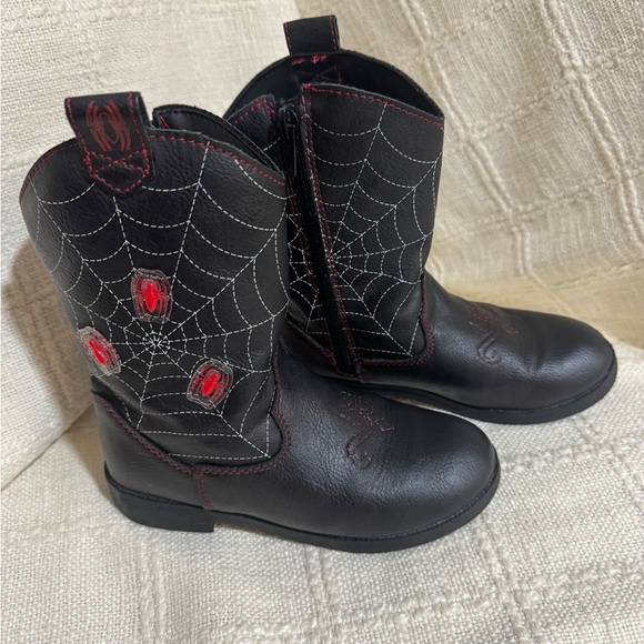 Marvel Black light up Synthetic Boots - Picture 4 of 9